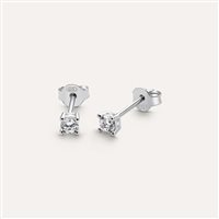 Pendientes Stroili Oro in Plata Zircone 1275949 - 1275949